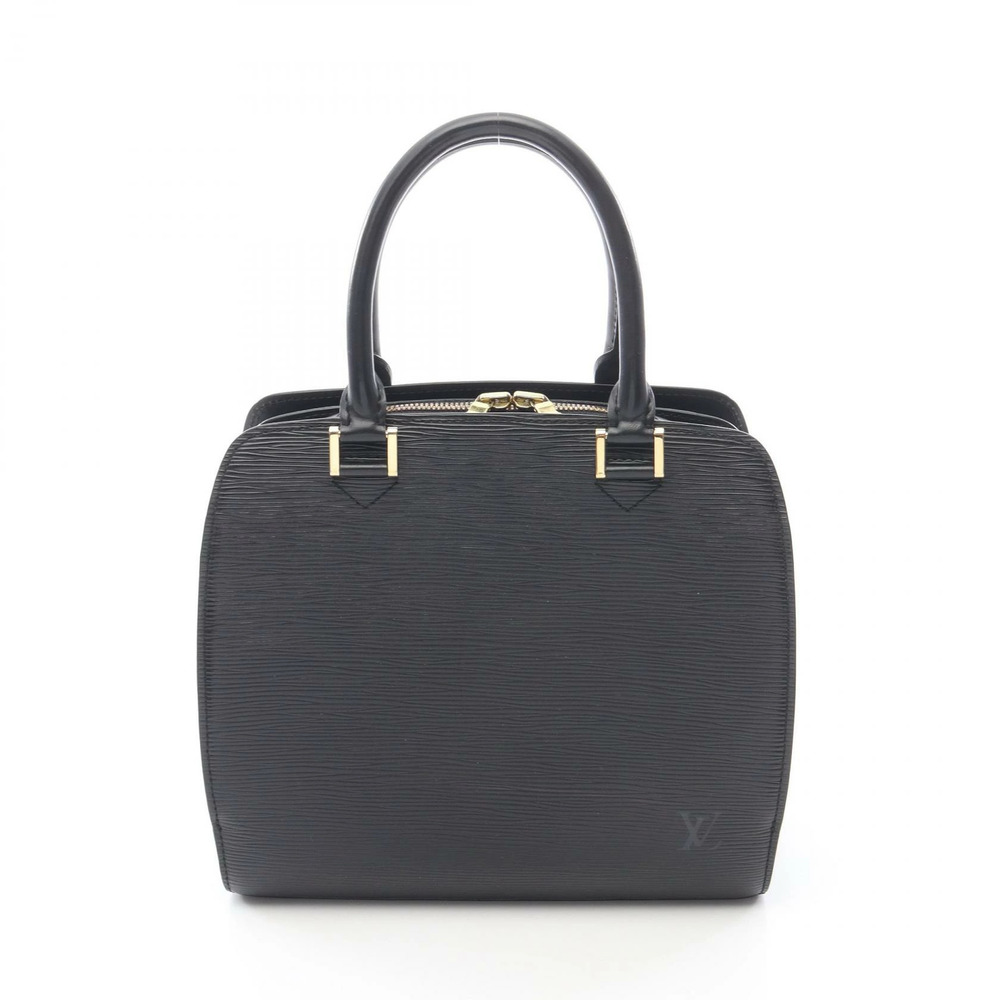 Louis Vuitton Pont Neuf Handbag Leather Epi Black